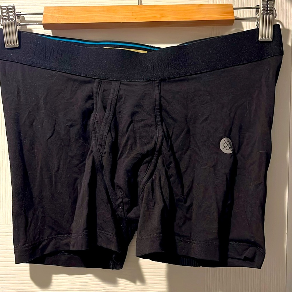 Stance wholester butter blend 4” boxer brief black size small